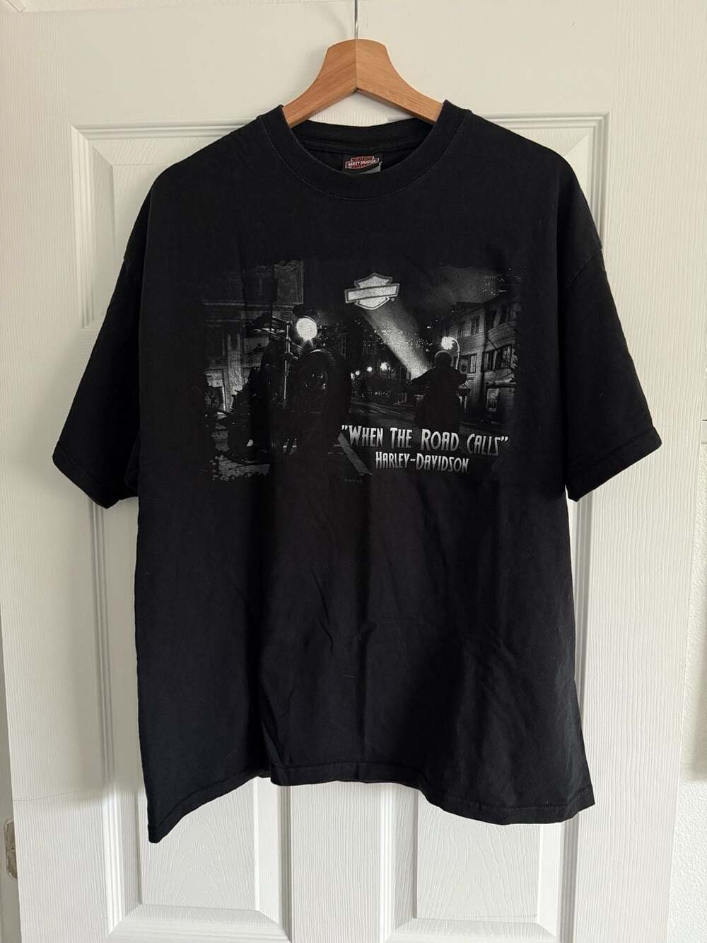 Harley-Davidson Yukon Whitehorse Canada 'When The Road Calls' Graphic T-Shirt XL